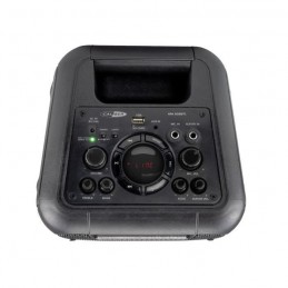CALIBER HPA502BTL Enceinte portable Bluetooth - Lampes LED multicolores - Batterie intégrée - Option Karaoke Sing-Along
