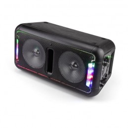 CALIBER HPA502BTL Enceinte portable Bluetooth - Lampes LED multicolores - Batterie intégrée - Option Karaoke Sing-Along - horizo