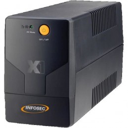 INFOSEC X1 EX 1000 Onduleur 1000VA - 2 prises FR