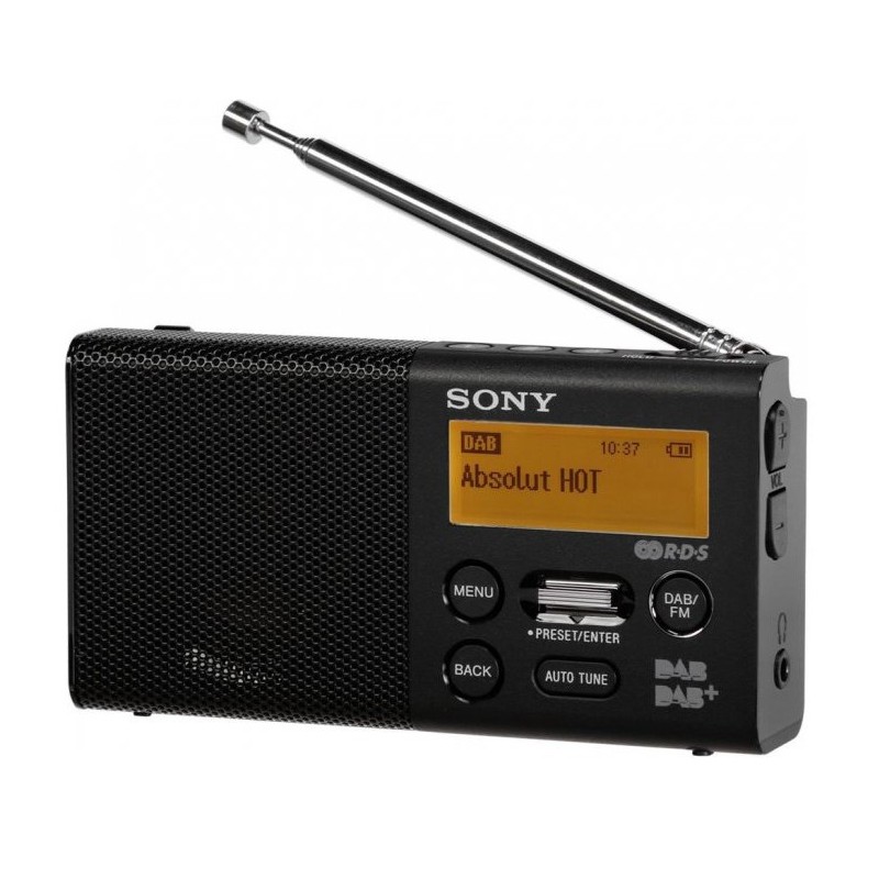 SONY XDRP1DBPB Radio numérique rechargeable DAB/DAB +/ FM VISUAL2DIN 6inch BT Non-CarPlay