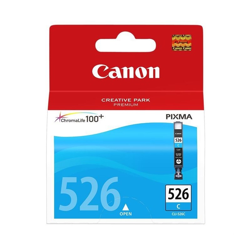 CANON CLI-526C Cyan Cartouche d'encre (4541B001) pour PiXMA iP4850, MG5250, MX885