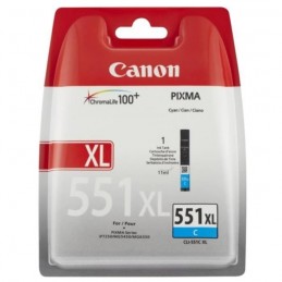 CANON CLI-551CXL Cyan Cartouche d'encre (6444B004) pour PiXMA iP7250, iX6850, MG5450