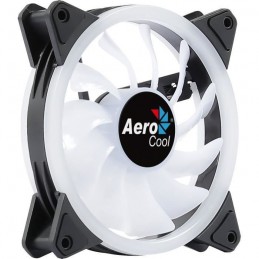 AEROCOOL Duo 12 A-RGB Ventilateur boitier PC 120mm - vue de trois quart