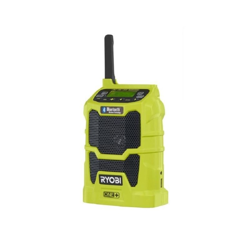RYOBI R18R-0 Radio de chantier AM/FM One+ Bluetooth 18 V - Sans batterie