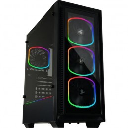 ENERMAX SquA RGB Ventilateur boitier PC 120mm - ultra-silencieux (UCSQARGB12P-SG) - vue en situation