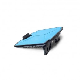 SPIRIT OF GAMER AirBlade 100 Blue Refroidisseur PC portable 15.6'' - Double ventilateurs LED - Noir / Bleu - vue de trois quart