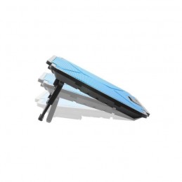 SPIRIT OG GAMER AirBlade 100 Blue Refroidisseur PC portable 15.6" - Double ventilateurs LED - Noir / Bleu - vue reglage position