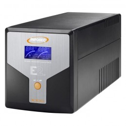 INFOSEC UPS SYSTEM Onduleur E2 LCD 1000 Onduleur 1000VA - 4 prises
