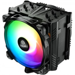 ENERMAX ETS-T50 AXE A-RGB Noir Ventirad CPU INTEL - AMD Ventilateur 120mm - vue de trois quart