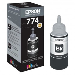 EPSON T7741 Noir Bouteille d'encre Ecotank 140ml pour ET-1650, ET-3600, ET-4550 (C13T774140)