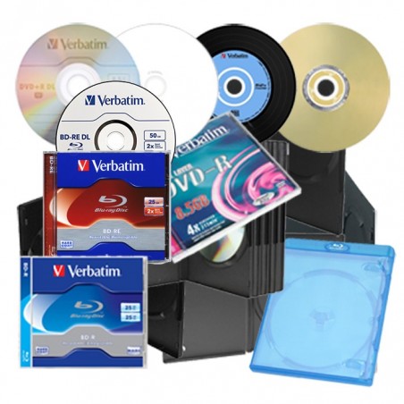 CD / DVD-R / DVD+R / BLU-RAY - Vente de CD / DVD-R / DVD+R / BLU-RAY / BOITIER DE RANGEMENT